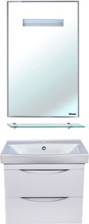 Тумба под раковину Bellezza Санриса 60см белый 00000010180